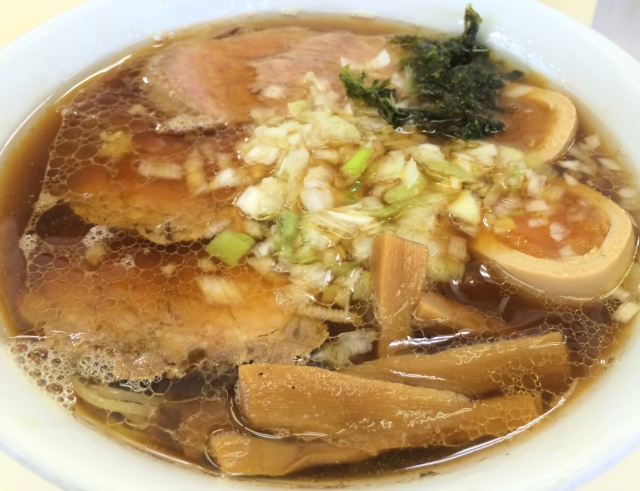 コッテリしょう油ラーメン画像