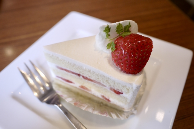 イチゴのショートケーキ画像